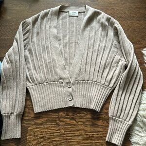 Wilfred Plunge Front Cardigan